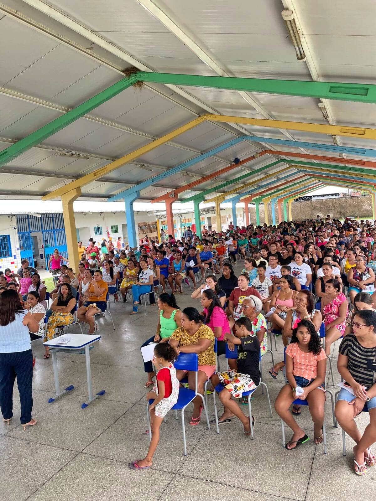 Escola Municipal promove encontro Família e Escola 2024