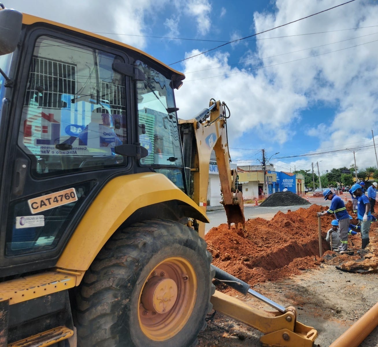 Esgotamento sanitário: obras trazem perspectivas de melhorias aos moradores de Teresina