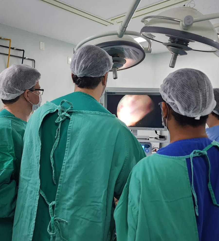 HGV realiza 1ª nefrectomia parcial por videolaparoscopia