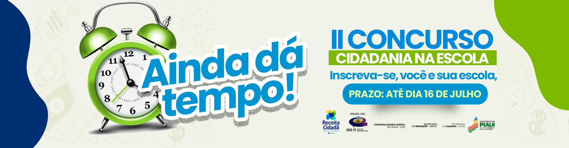 Inscrições para II Concurso Cidadania na Escola seguem abertas até o dia 16 de julho