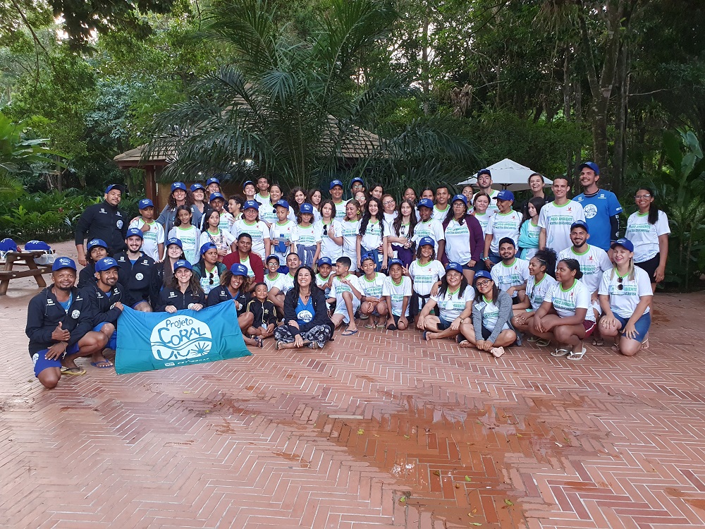 Educação Municipal de Oeiras leva alunos para conhecer projeto de conservação dos oceanos na Bahia