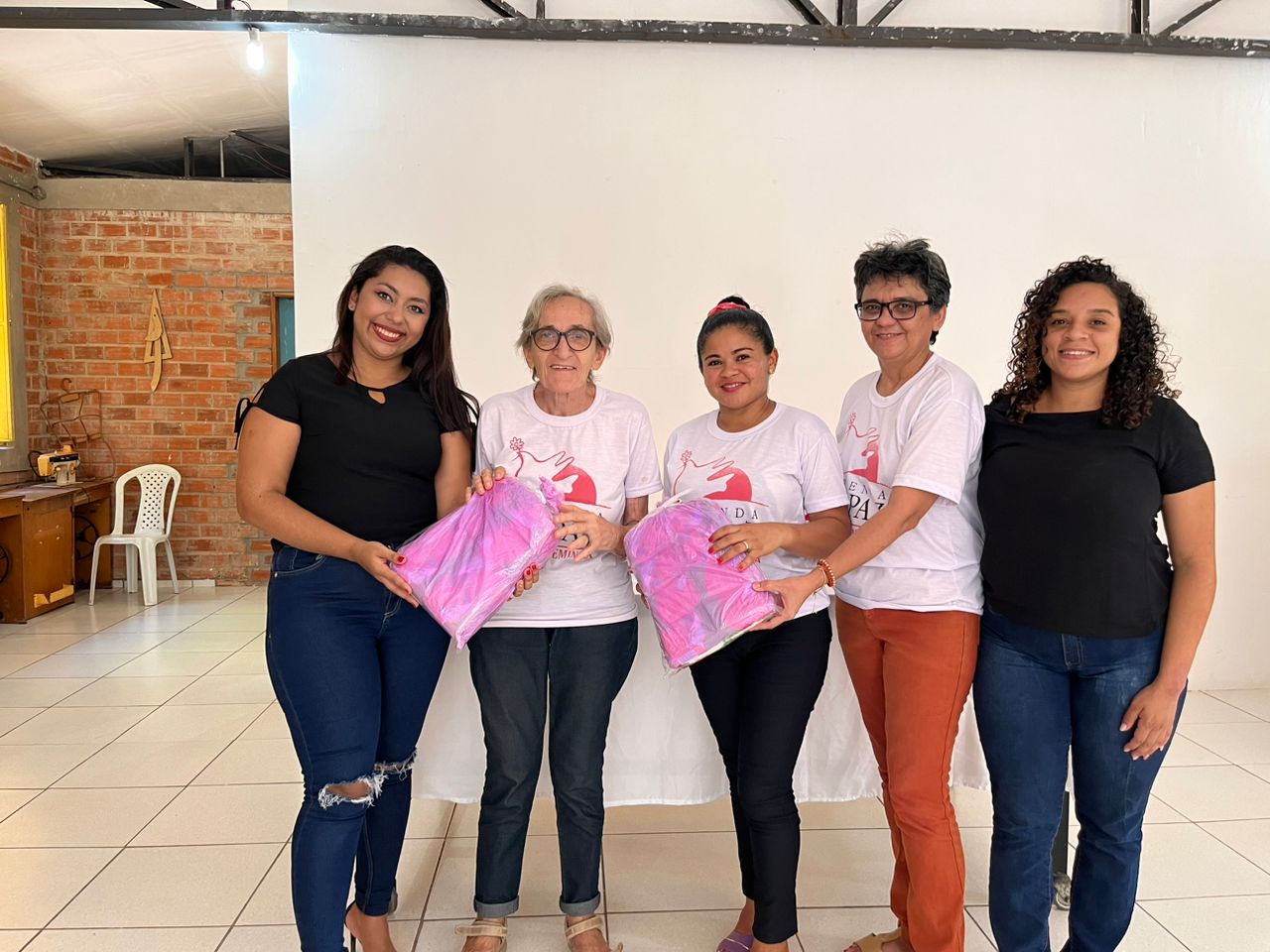 Mulheres da Fazenda da Paz são beneficiadas pelo projeto Dignidade Menstrual