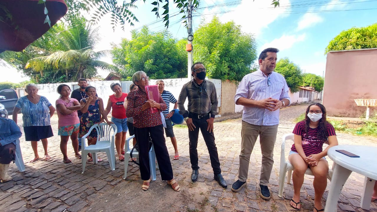 Secretaria de Produção Agropecuária de Teresina faz visita técnica na horta da Ferroviária