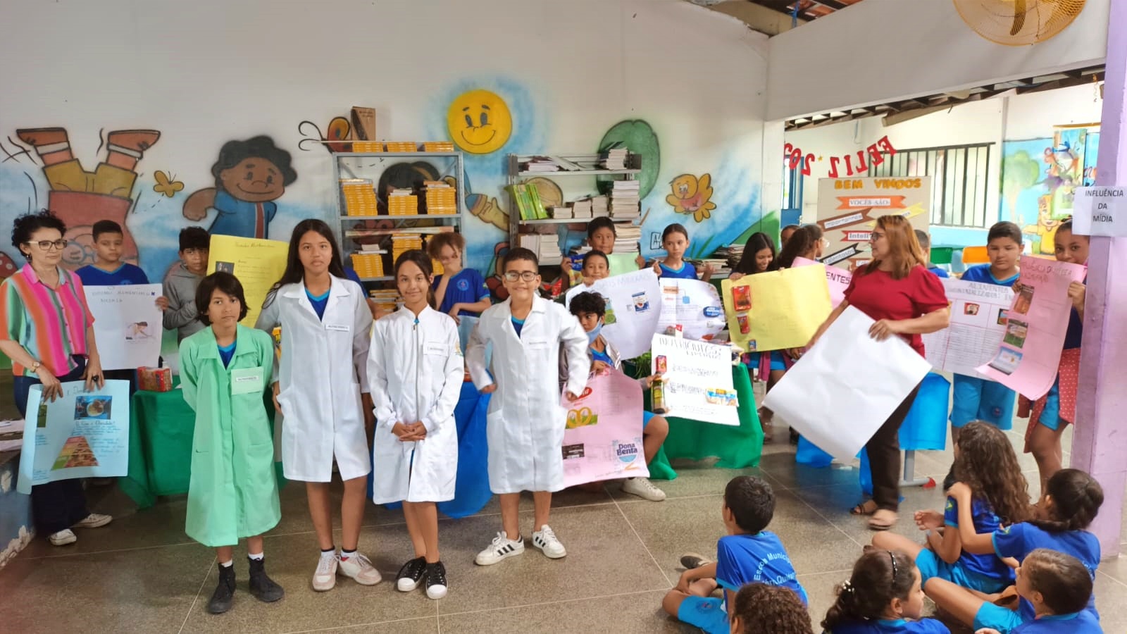 Escola Municipal Mário Quintana realiza feira de ciências