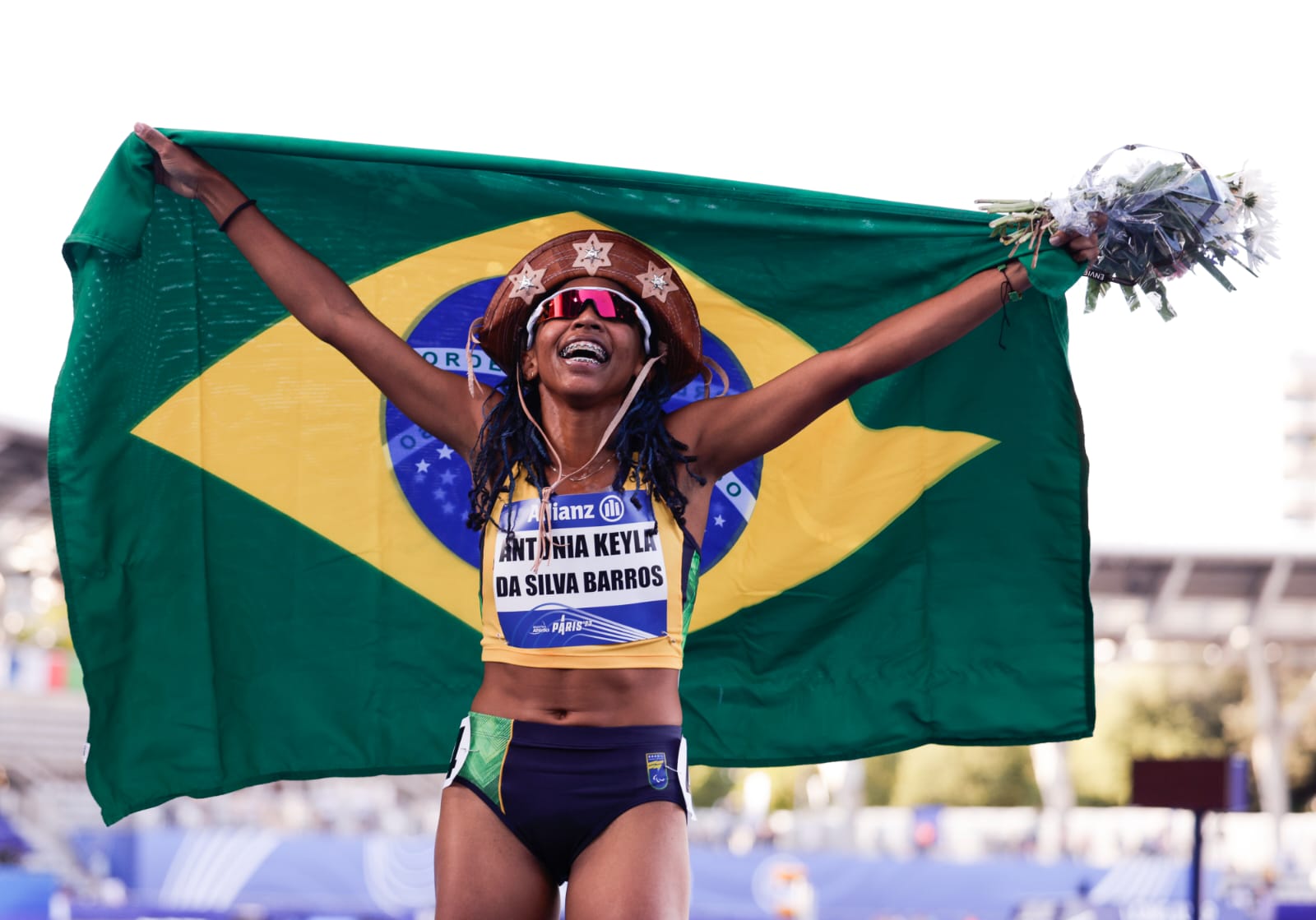 Atleta aguabranquense, Keyla Barros conquista a medalha de prata no Mundial de Atletismo em Paris