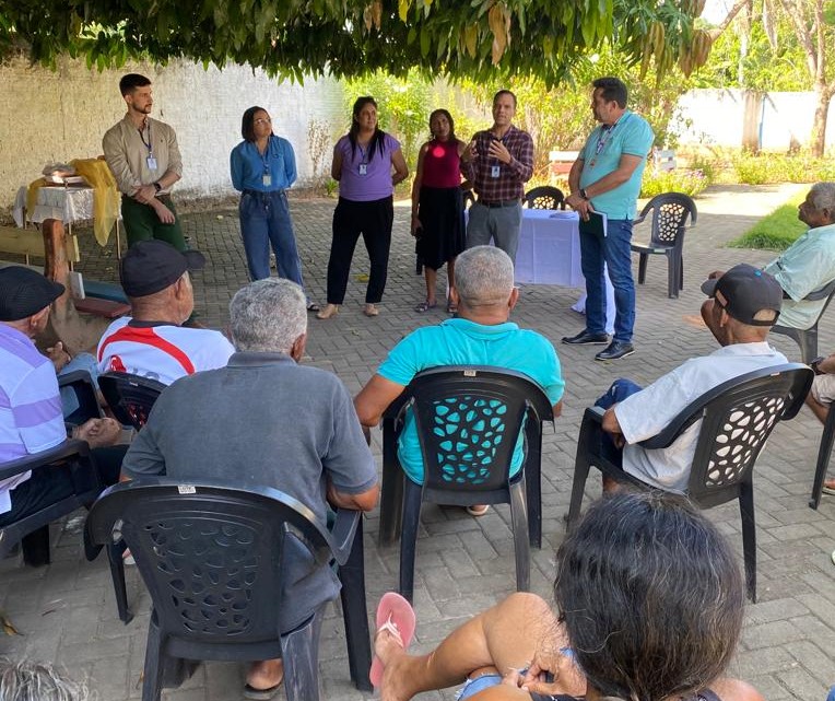 Representantes da SEMP visitam a comunidade Salobro e ouvem as demandas da região