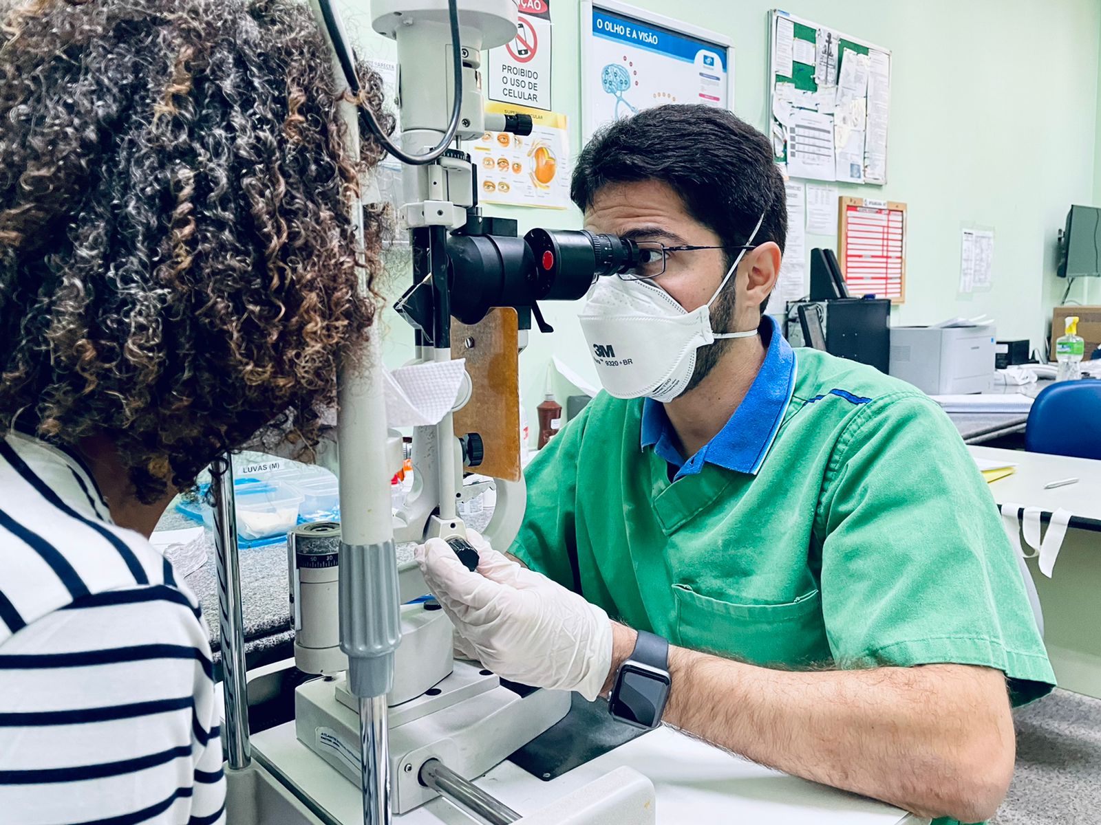 Urgência oftalmológica lidera as entradas no HUT