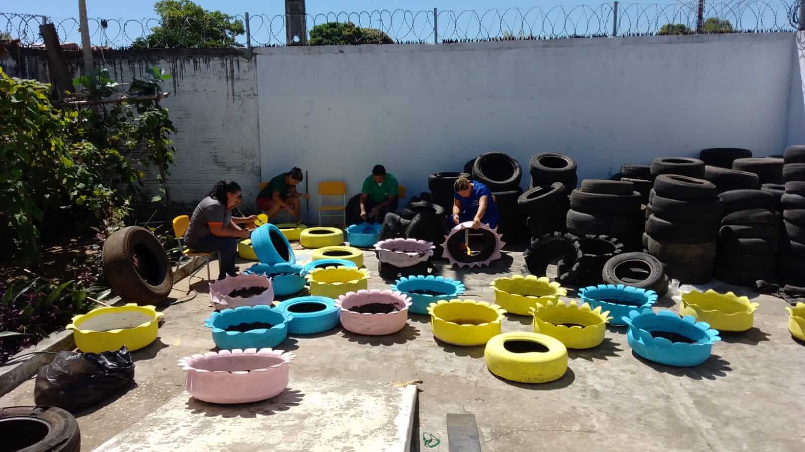 Educação ambiental é aplicada em Centro Municipal de Educação Infantil
