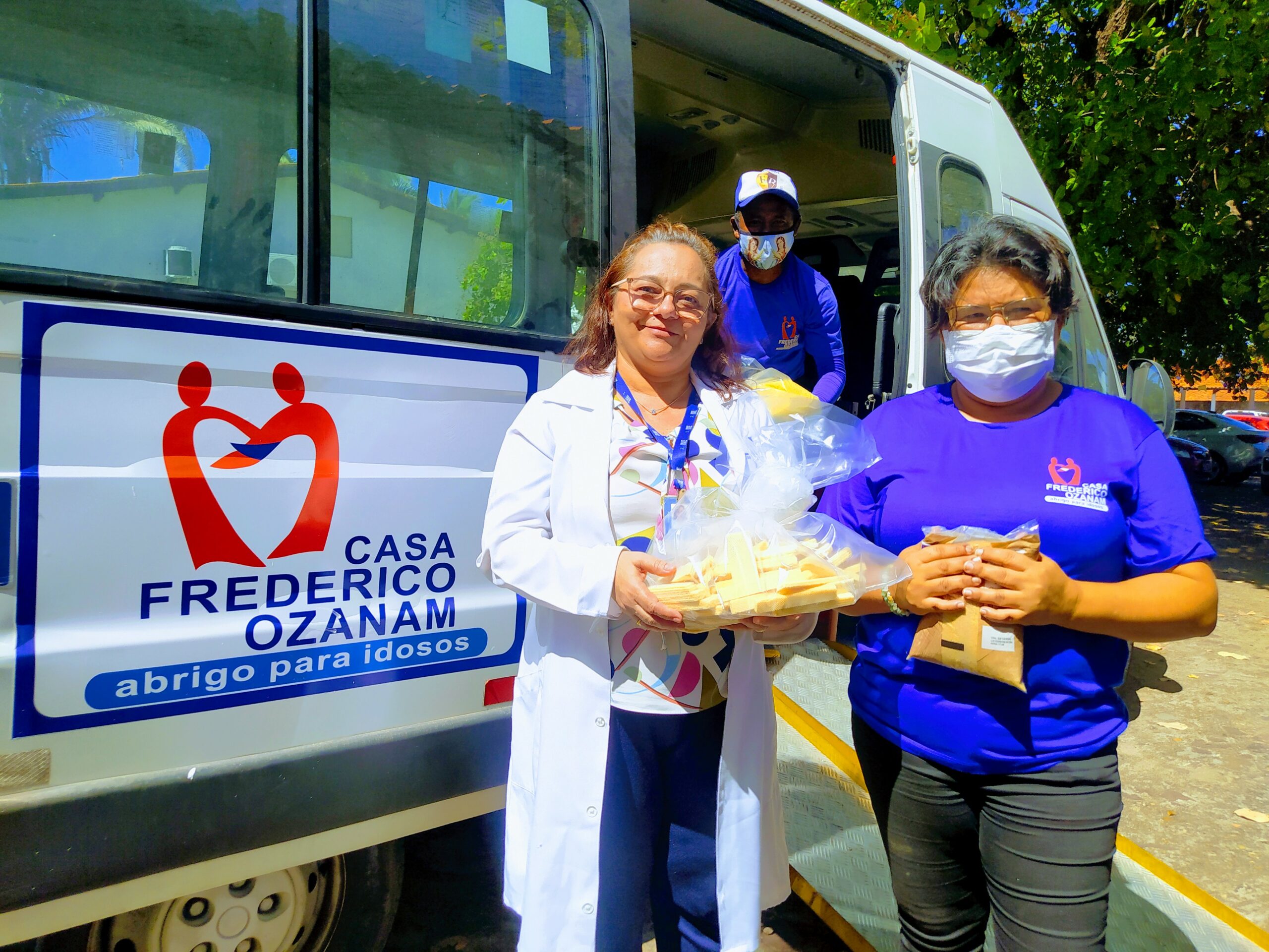 Imepi realiza doação de produtos para a Casa Frederico Ozanam