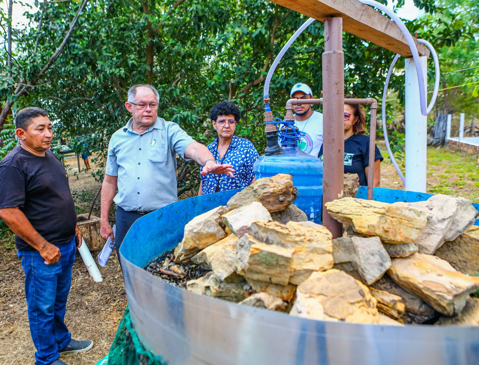 SAF entrega biodigestor a agricultores familiares em Campo Maior