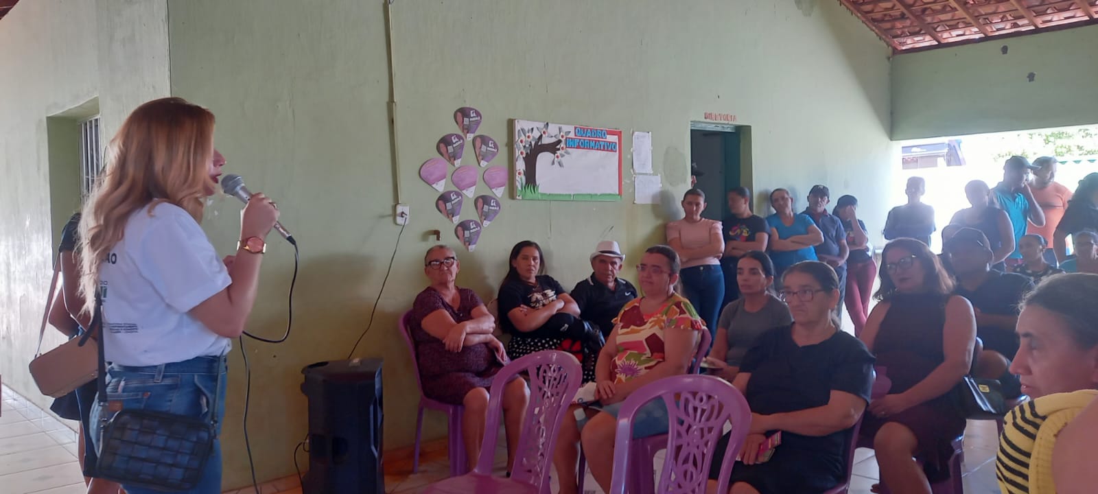 Ônibus Lilás beneficia mulheres do município de Pimenteiras