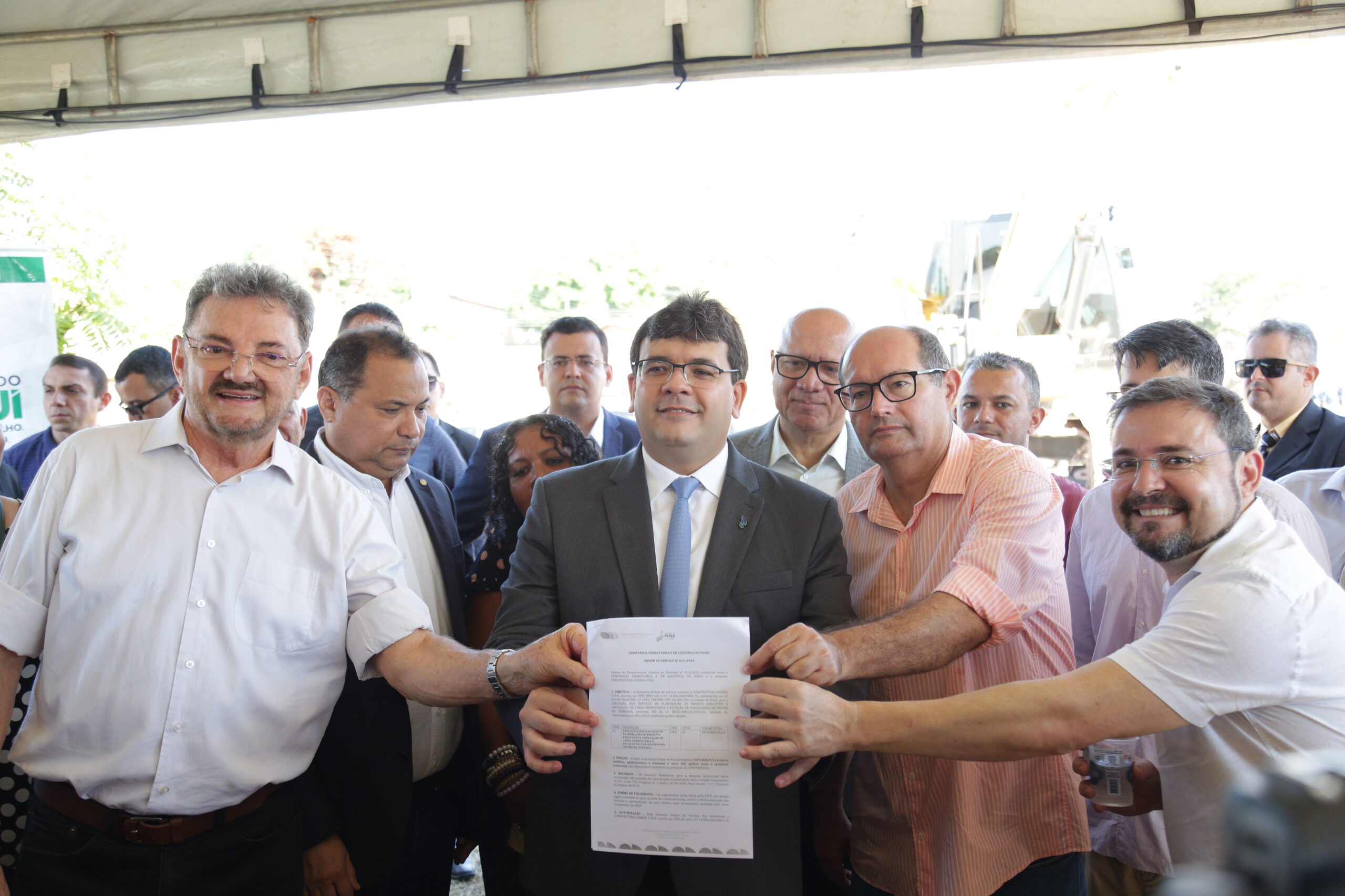 Governador autoriza nova linha do Metrô de Teresina para ampliação do serviço