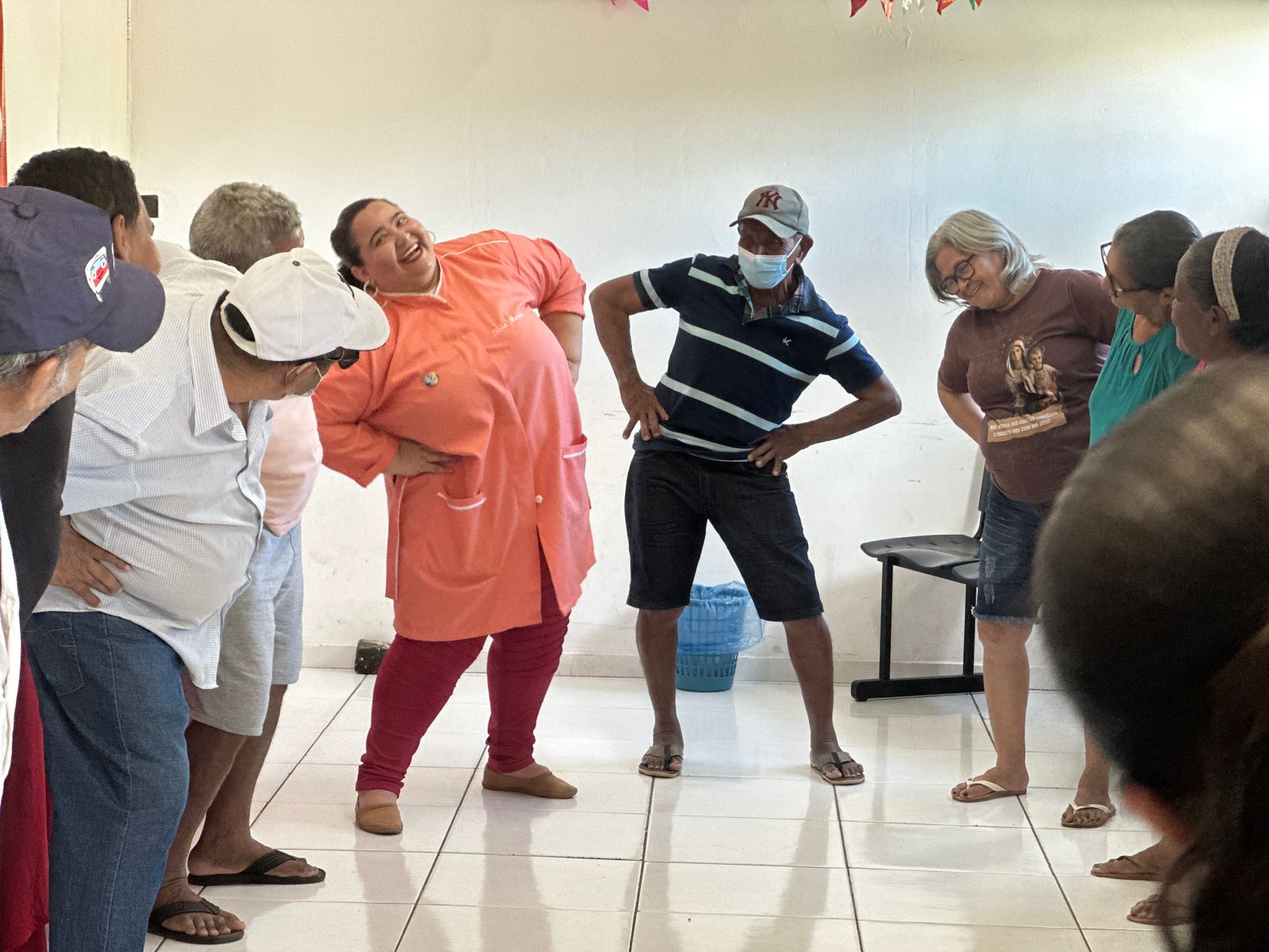 Unidade Básica de Saúde incentiva idosos a cuidarem da saúde