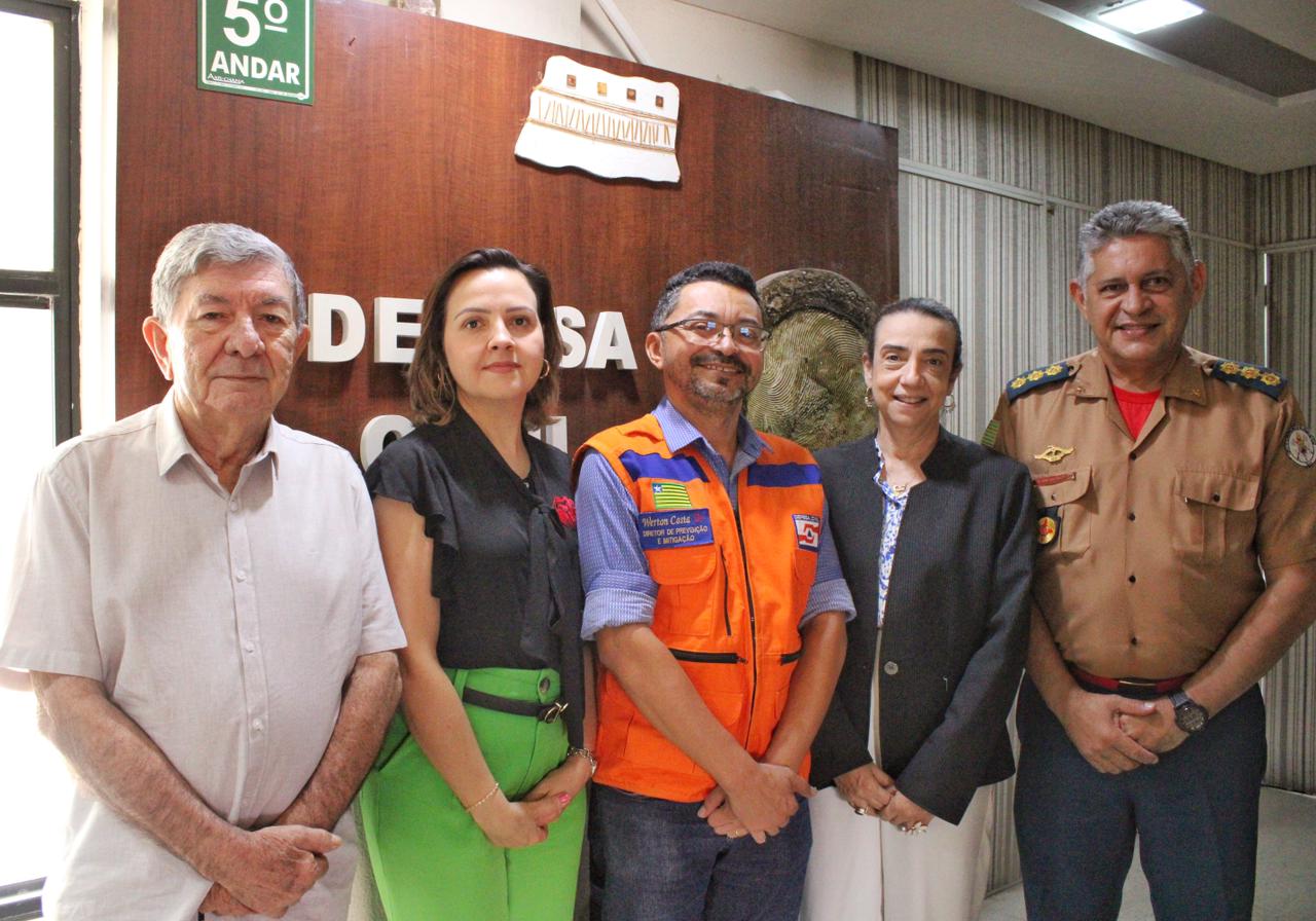 Defesa Civil e Segurança Pública discutem realização de curso de análise de riscos