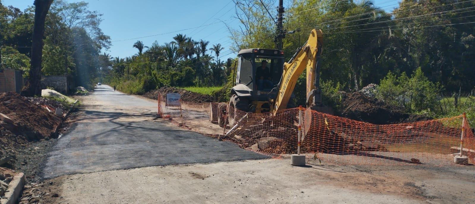 Prefeitura adequa obra da Estrada da Cacimba Velha para obter melhor resultado na drenagem