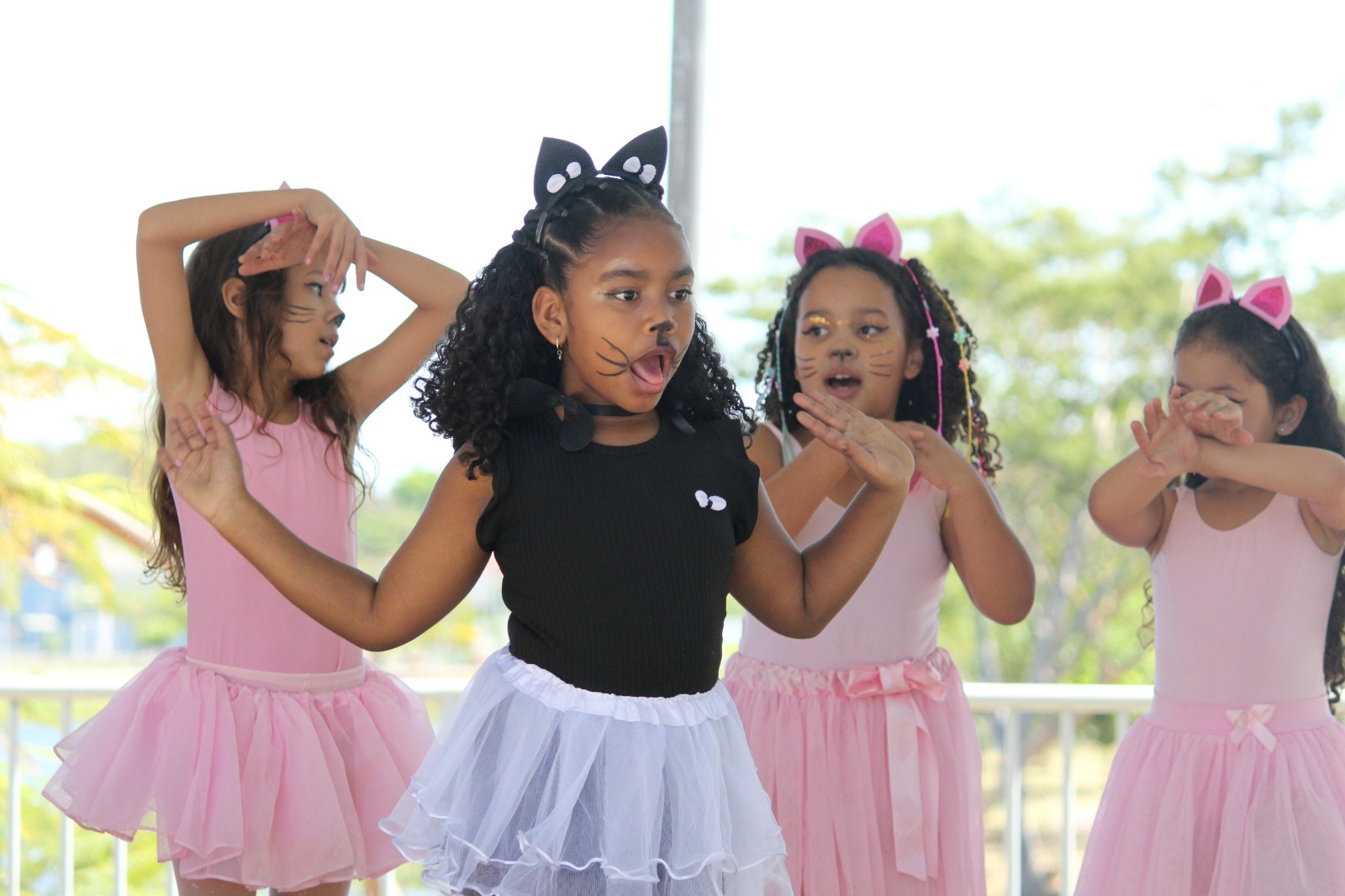 Alunos do CMEI Ariano Suassuna apresentam musical em piquenique
