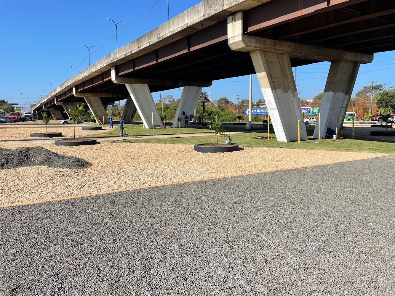 SAAD Sul inaugura urbanização de rotatória na Miguel Rosa nesta terça-feira (22)