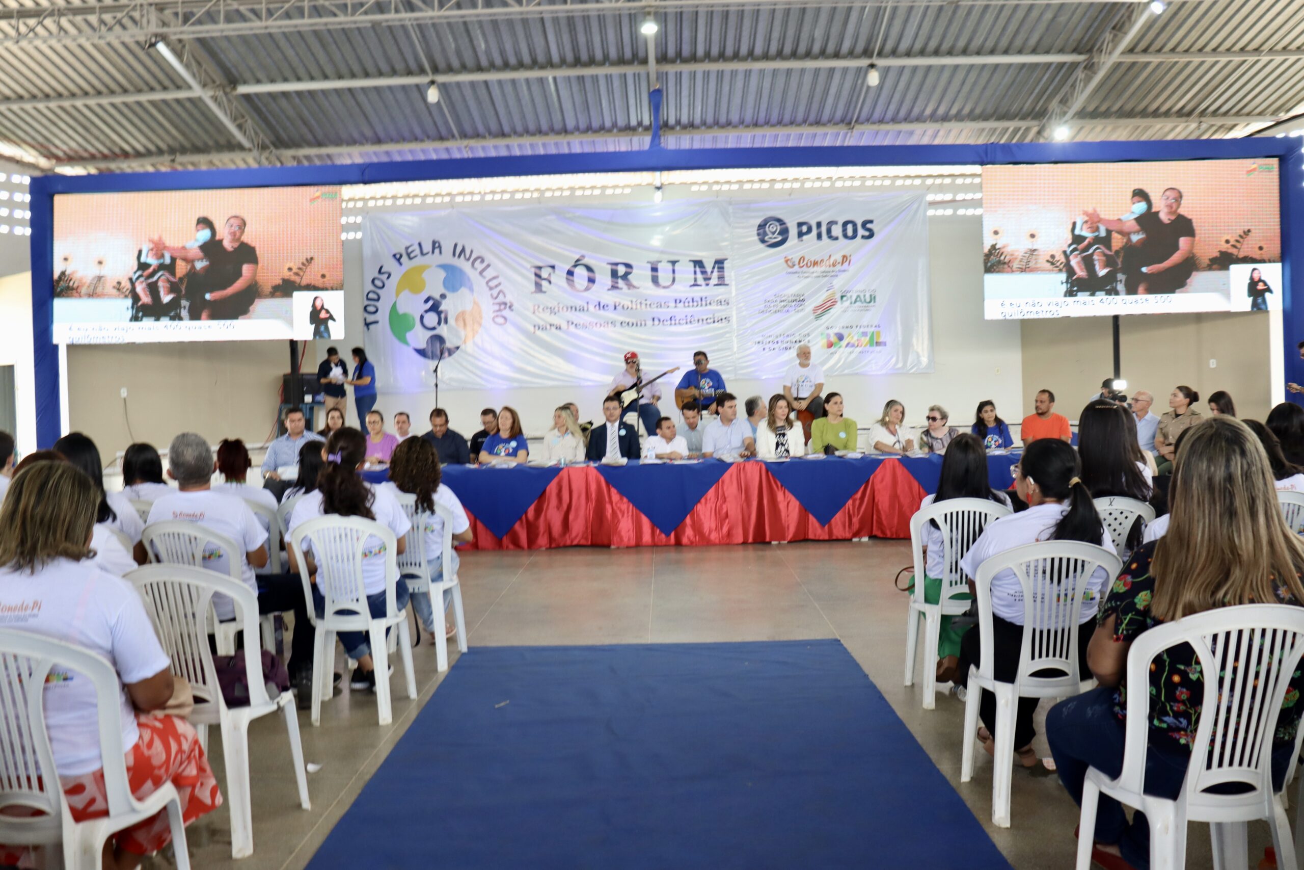 Fórum de Políticas para Pessoas com Deficiência reúne cerca de mil participantes em Picos