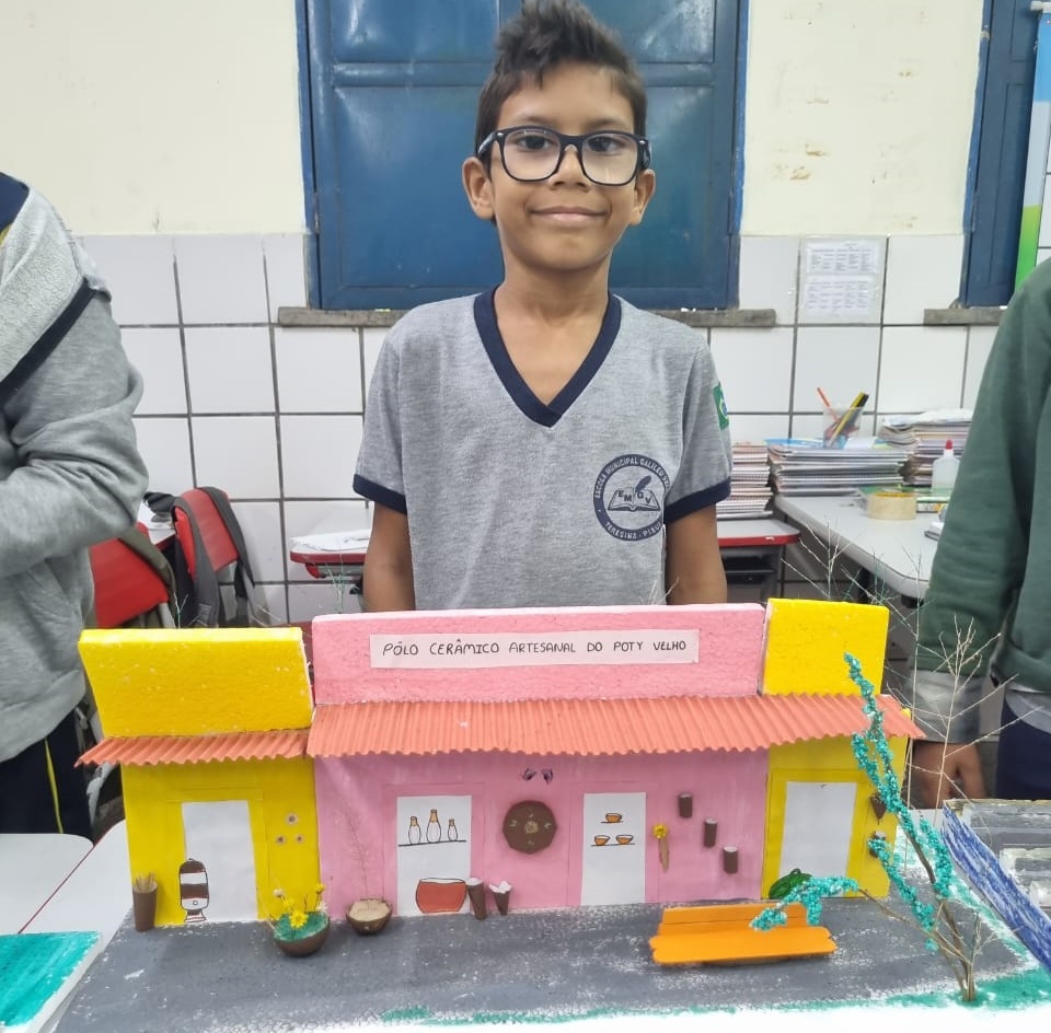 Projeto “Maquetes de Pontos Turísticos de Teresina” é realizado pela Escola Municipal Galileu Veloso