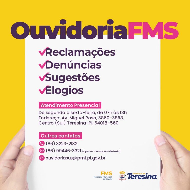 Ouvidoria da FMS presta quase seis mil atendimentos no primeiro semestre de 2021
