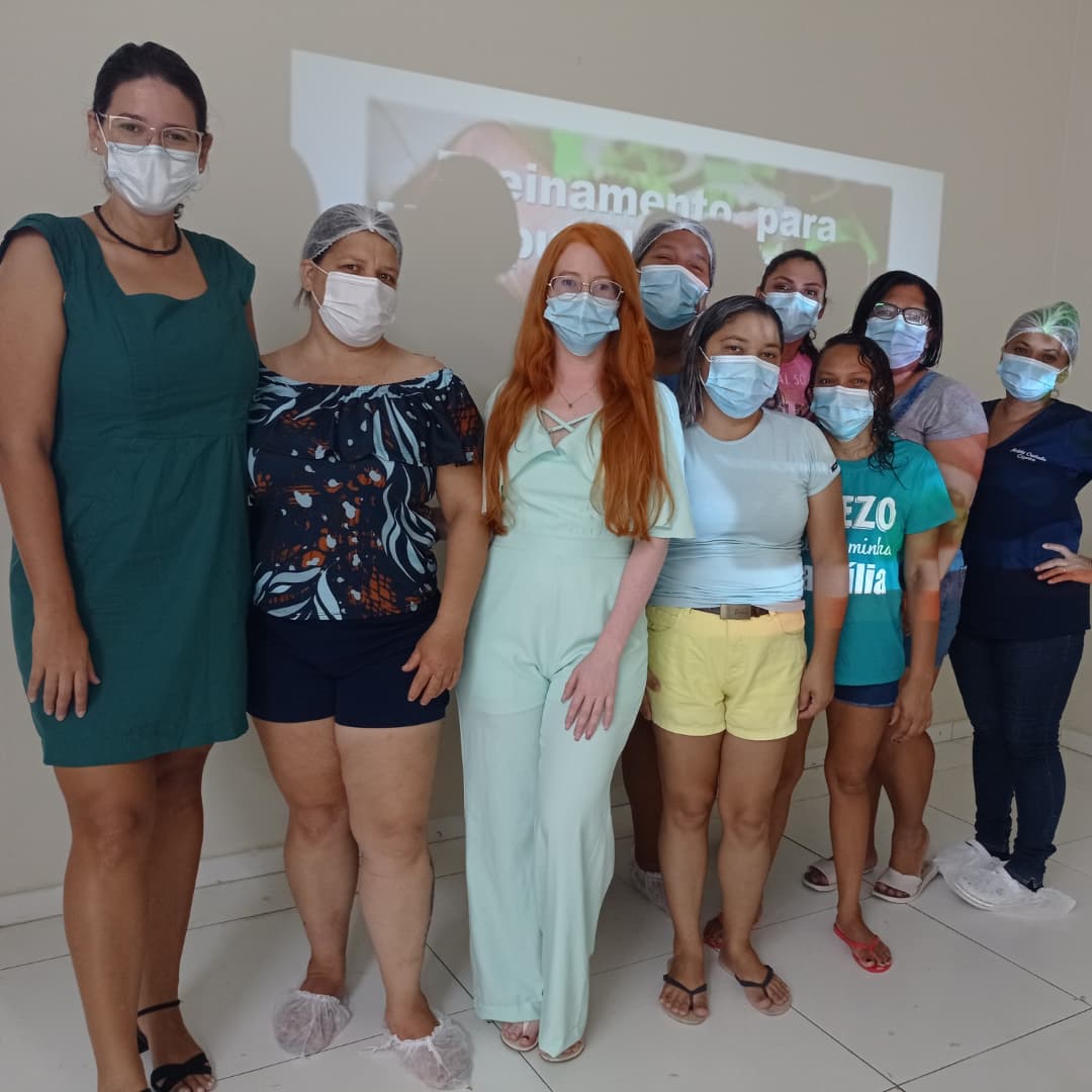 Equipe do Hospital de Água Branca participa de treinamento sobre nutrição