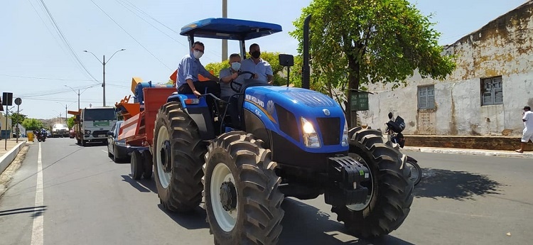 Investindo na agricultura familiar, Oeiras recebe novas patrulhas agrícolas