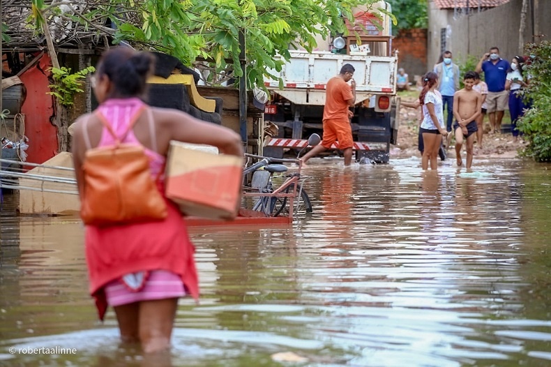 120 Famílias estão desabrigadas na Zona Norte de Teresina