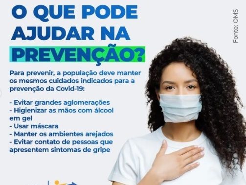 Prefeitura de Água Branca alerta população sobre a gripe H2N3