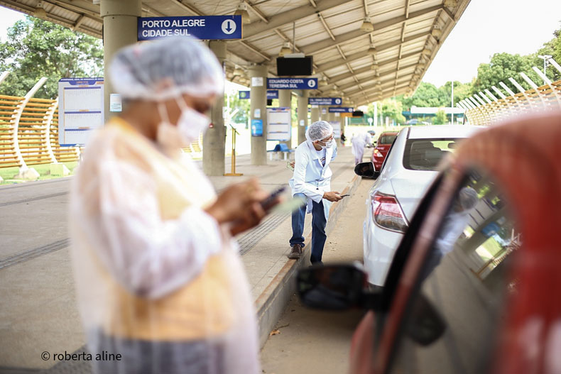 FMS retoma vacinação drive-thru nesta semana; confira locais