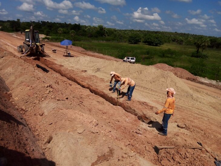 Governo executa etapa final das obras na Barragem do Bezerro