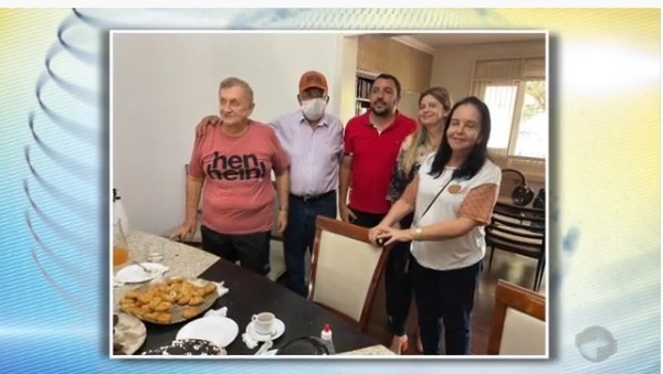 Dr Pessoa se encontra com Mão Santa e faz convite a Gracinha