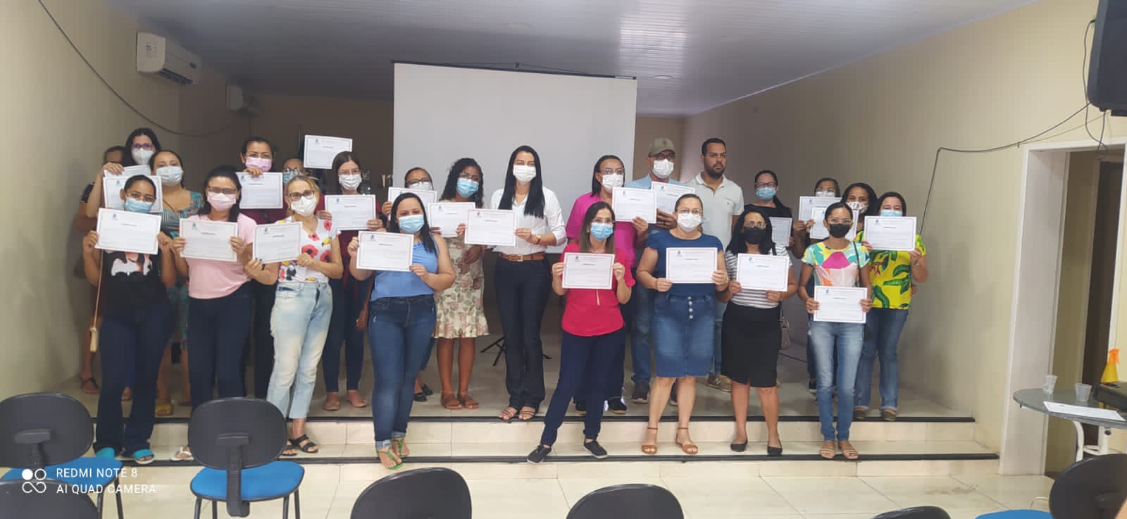 Curso sobre educação ambiental é realizada com professores da cidade de Conceição do Canindé.