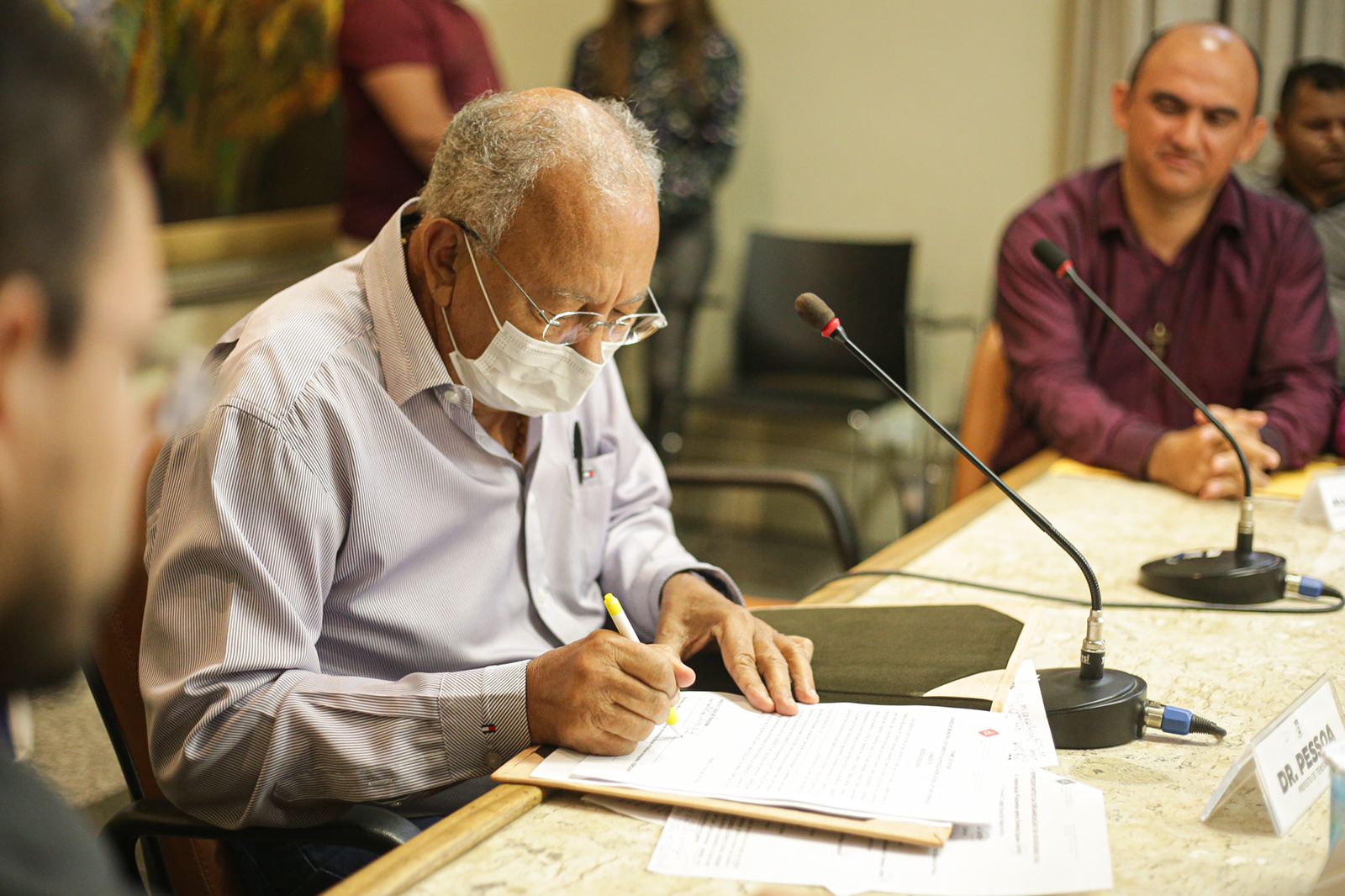 Dr. Pessoa empossa novos membros do Conselho Municipal da Pessoa com Deficiência