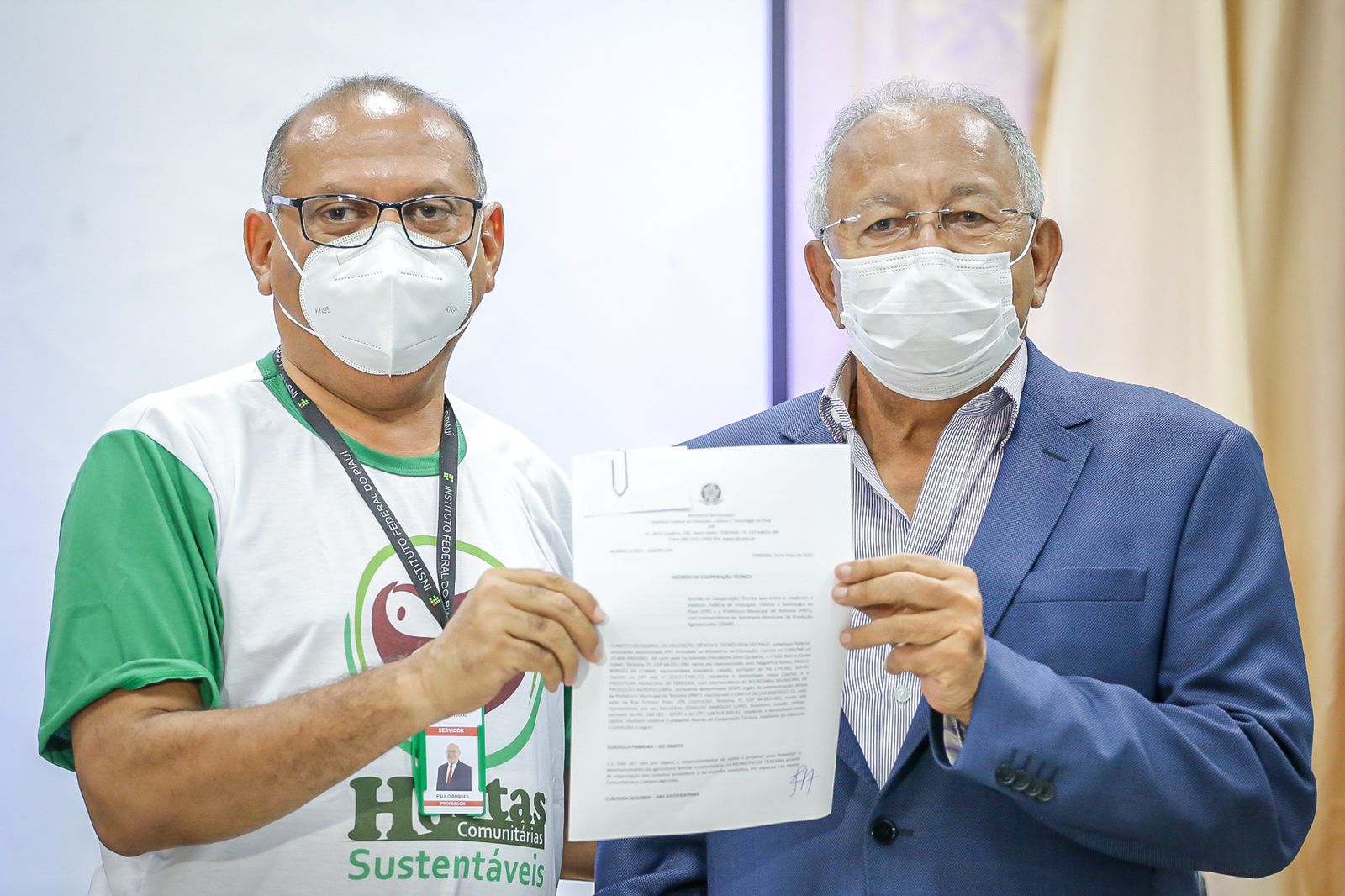 Prefeitura de Teresina e IFPI selam parceria para horticultores