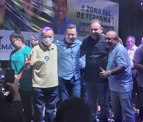 Levados por Jeová, três vereadores de Teresina aderem a Silvio Mendes