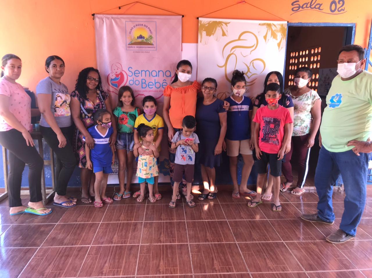 Semana do Bebê é realizada em Olho D'água do Piauí