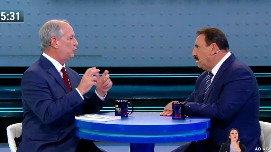 'O PT, se você deixar, bate sua carteira', diz Ciro no programa do Ratinho
