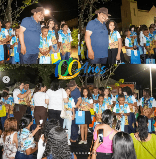 Prefeitura de Altos realiza projeto 'Altos a tua história vou contar' com alunos da escola municipal