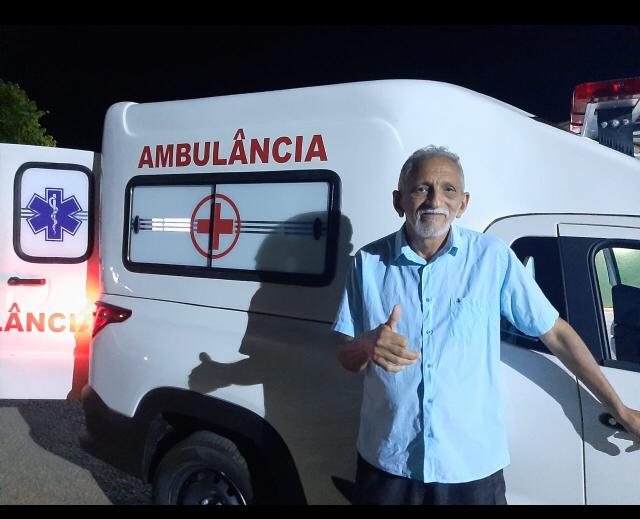 Município de Olho D’água é contemplado com nova ambulância