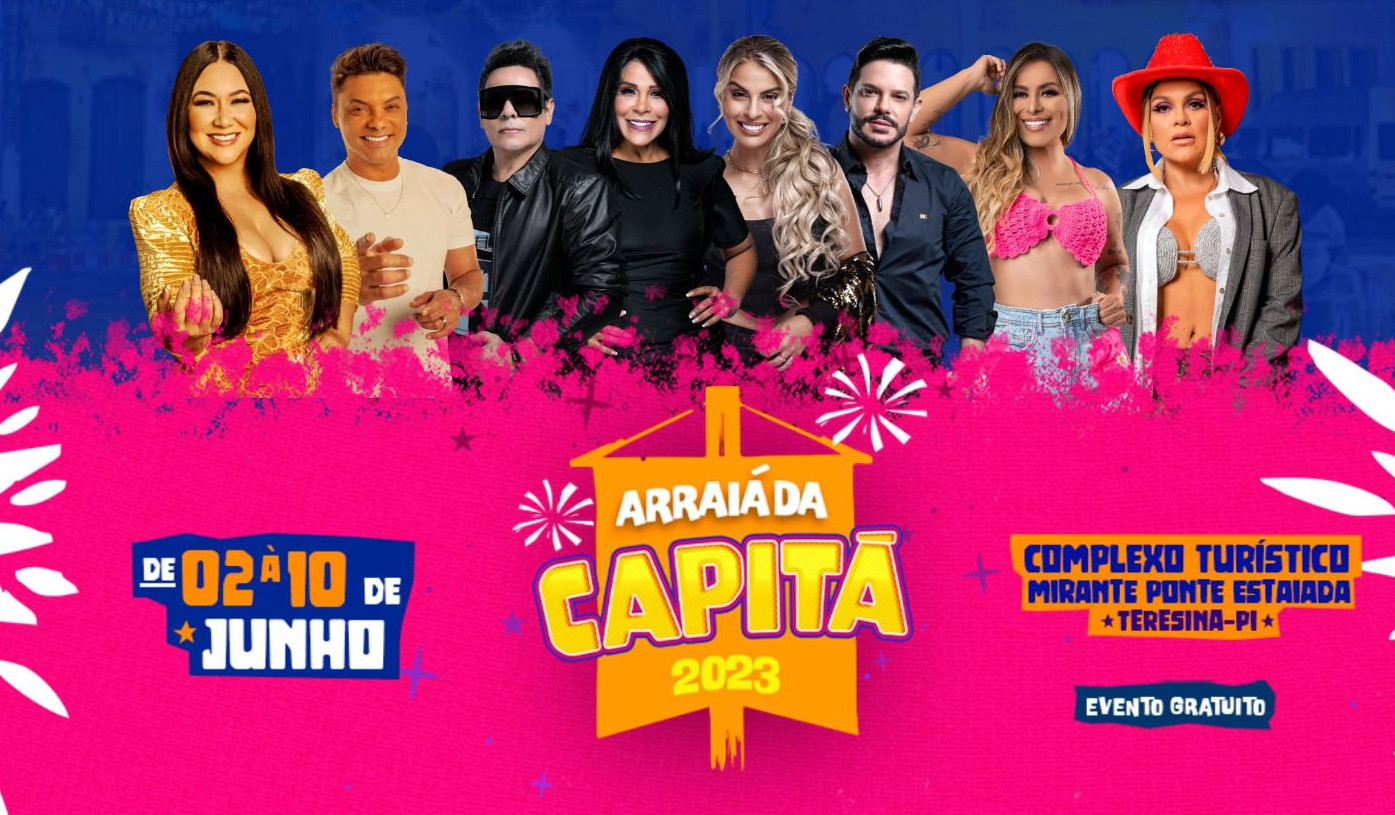 Arraiá da Capitá começa hoje na Ponte Estaiada; veja a programação de shows