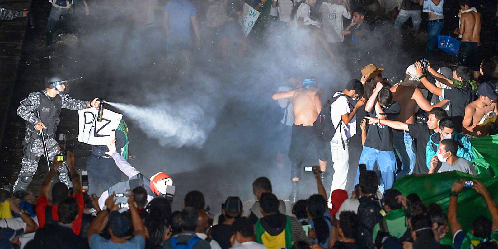 Repressão a manifestações ganhou força após 2013