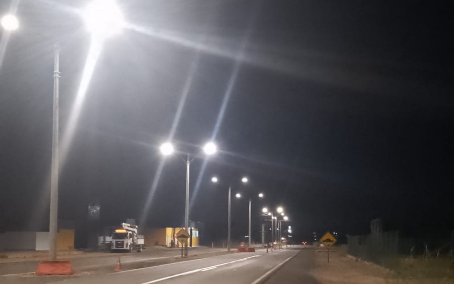 Ampliada iluminação da BR-316 próximo ao posto da PRF