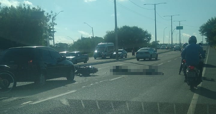 Passageira de moto por aplicativo morre em acidente na zona sul de Teresina