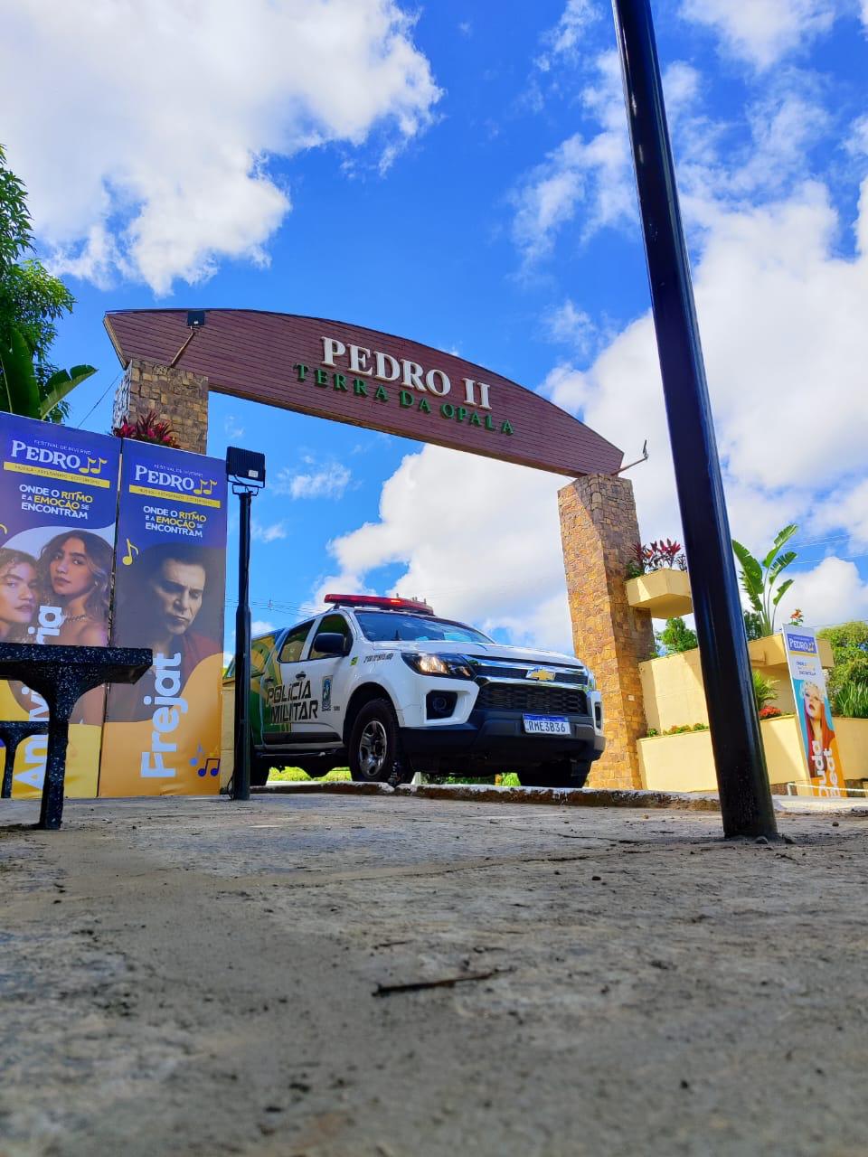 Polícia Militar vai reforçar segurança do Festival de Inverno de Pedro II