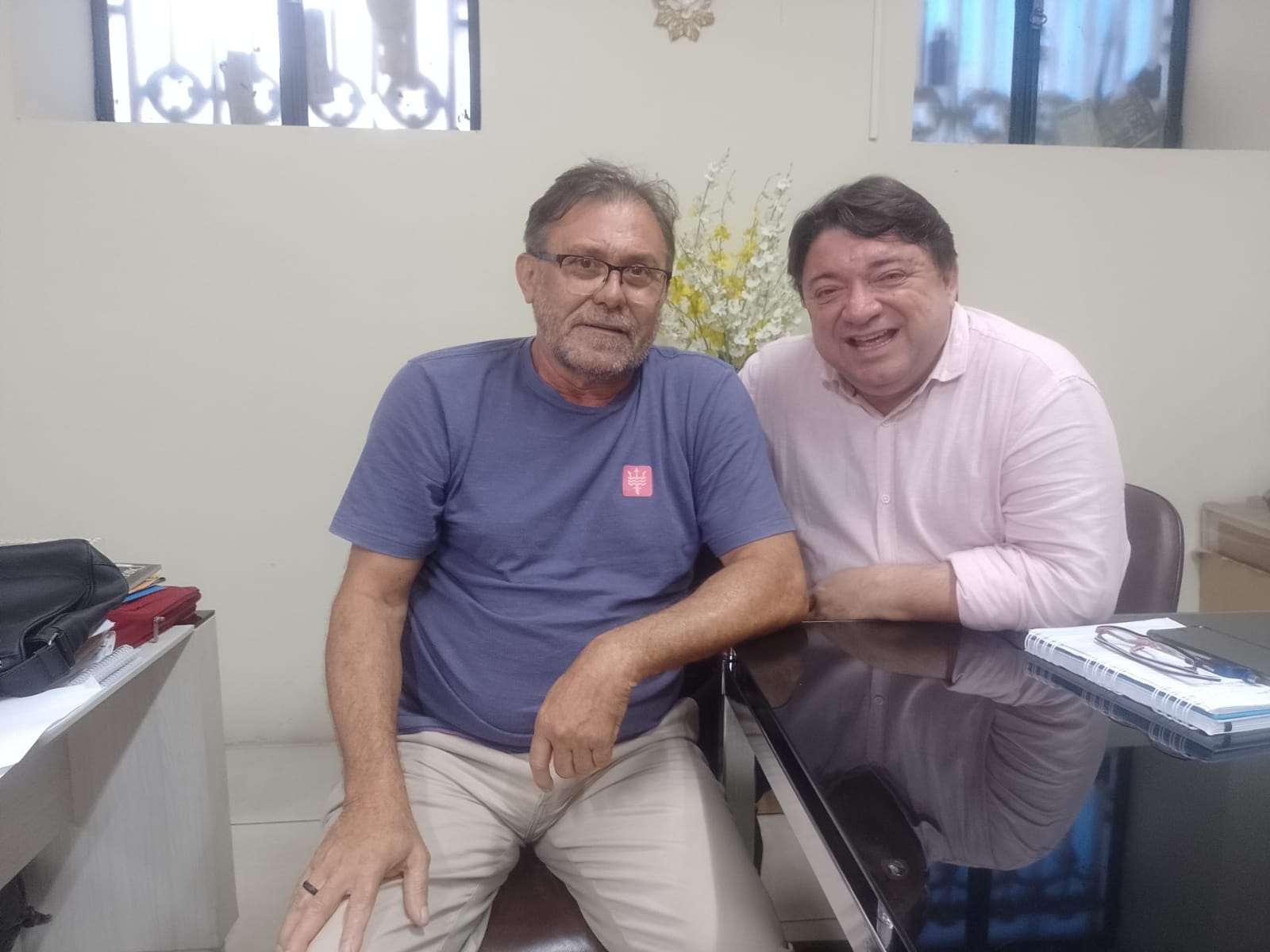 Diretor-geral do Piauí Hoje faz visita de cortesia ao secretário Tchesco Silva