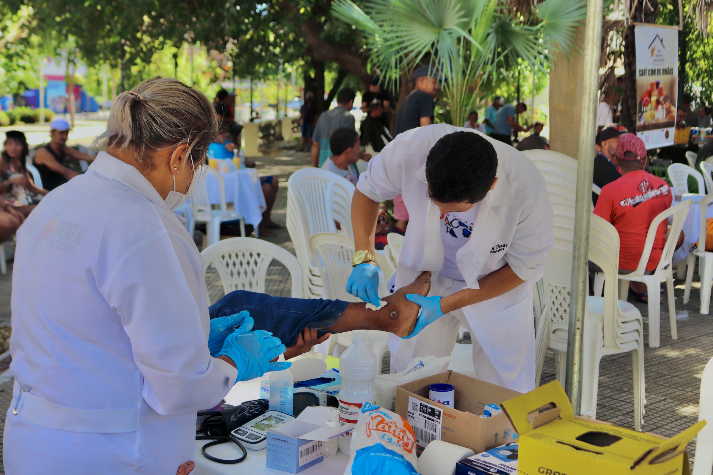 Cendfol realiza 2° edição do “Acolher Tá ON” na Praça Pedro II em Teresina