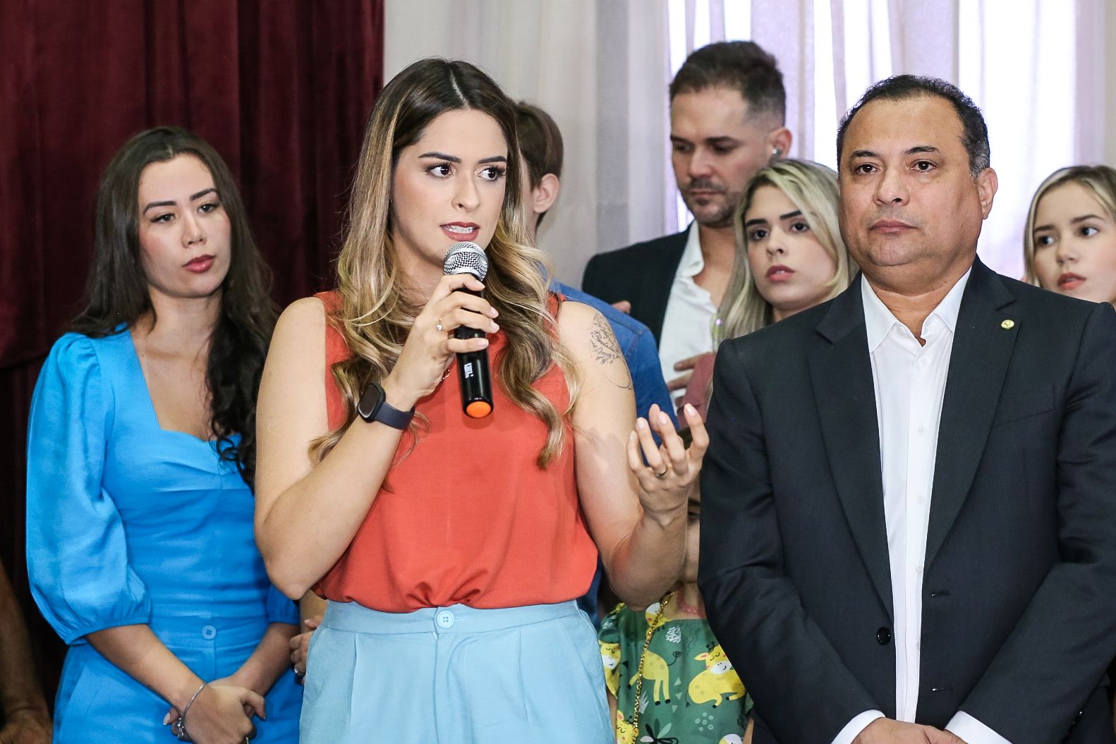 Gessy Lima se filia ao Solidariedade e declara apoio a Franzé Silva