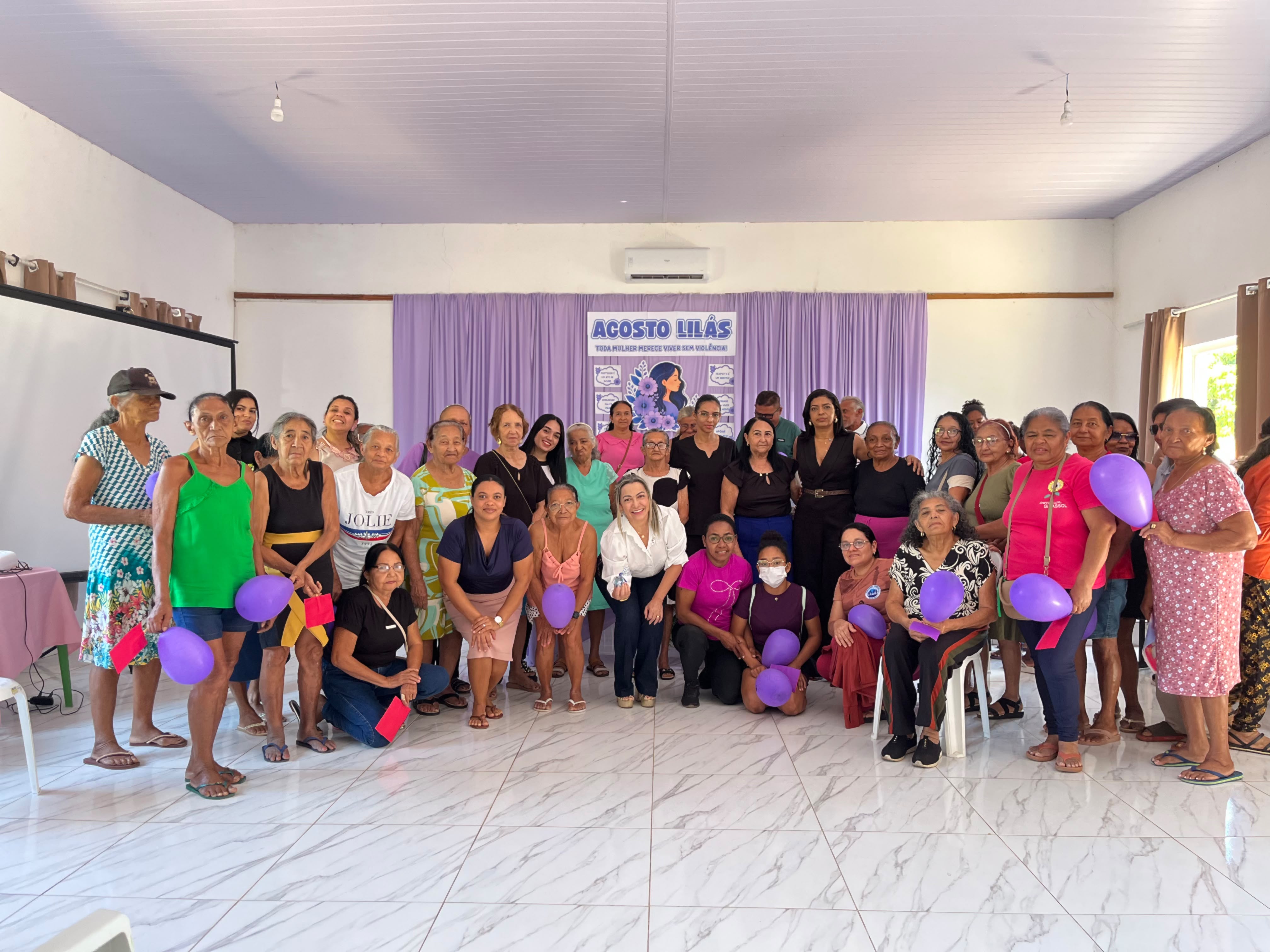 Olho D'Água do Piauí promove palestra sobre violência contra a mulher