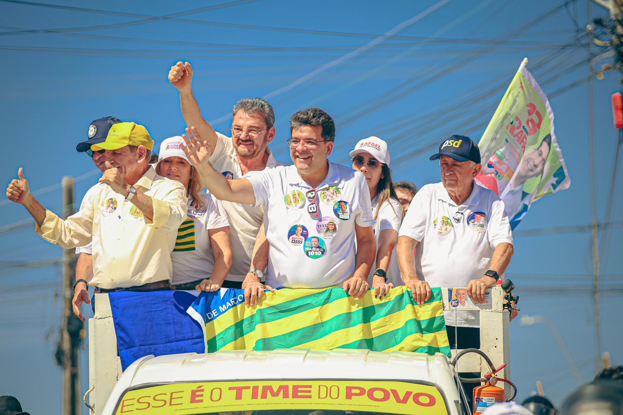 Rafael participa de carreta em Teresina e destaca propostas para o meio ambiente