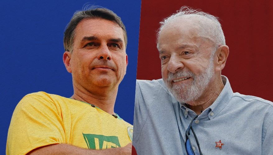 PoderData/Aya: Flávio Bolsonaro tem larga vantagem contra Lula em pesquisa
